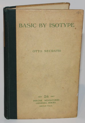 Item #1269 Basic by Isotype. Otto Neurath
