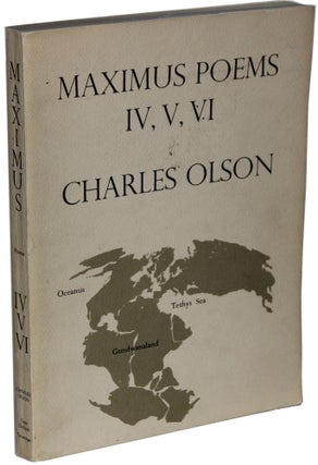 Item #1892 Maximus Poems IV, V, VI. Charles Olson