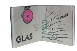 Item #1910 Glas and Glassary (2 Books). Jacques Derrida, John P. Leavey Jr