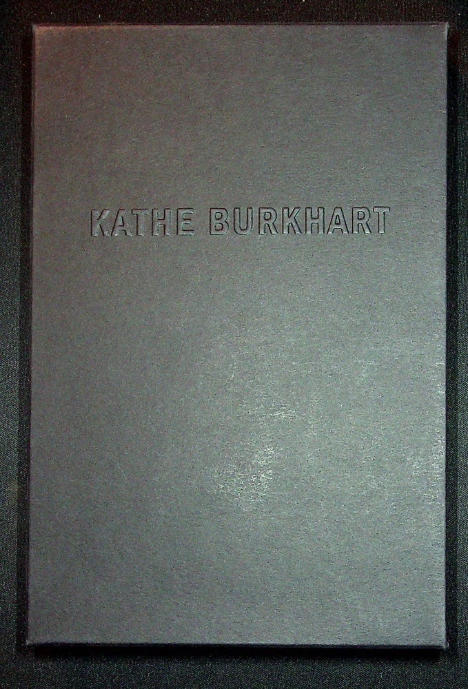 Item #198 Double Standard / Dudes (2 vol. Set in Slipcase). Kathe Burkhart.