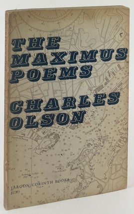 Item #2185 The Maximus Poems. Charles Olson