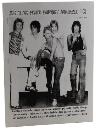 Item #2884 Ecstatic Peace Poetry Journal no. 2. Thurston Moore, ed