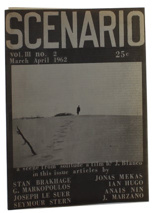 Item #2934 Scenario Vol. III, No. 2. Mary Passariello Elizabeth Passariello, Sheila Richter,...