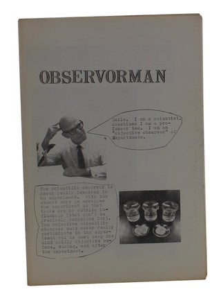 Item #3143 Observorman. Bob Maier