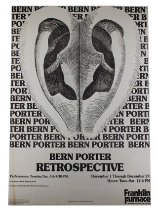 Item #3163 Bern Porter: Retrospective. Judd Tully, Charles Stanley