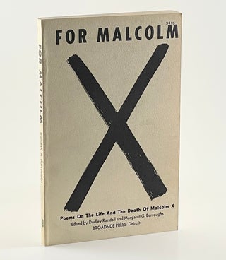 Item #339 For Malcolm X. Margaret G. Burroughs, Dudley Randall