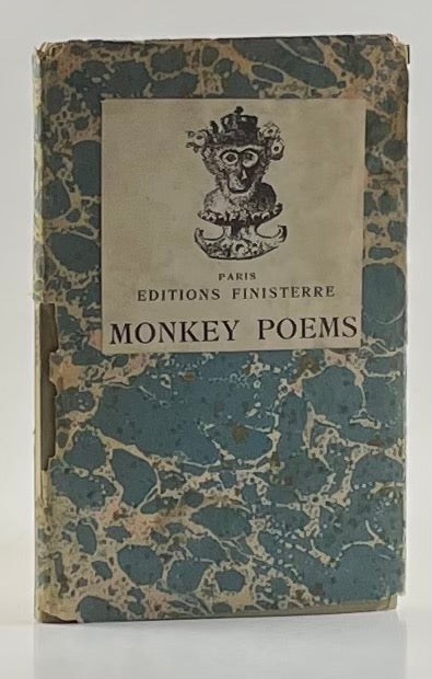 Item #361 Monkey Poems. Eugene Walter.