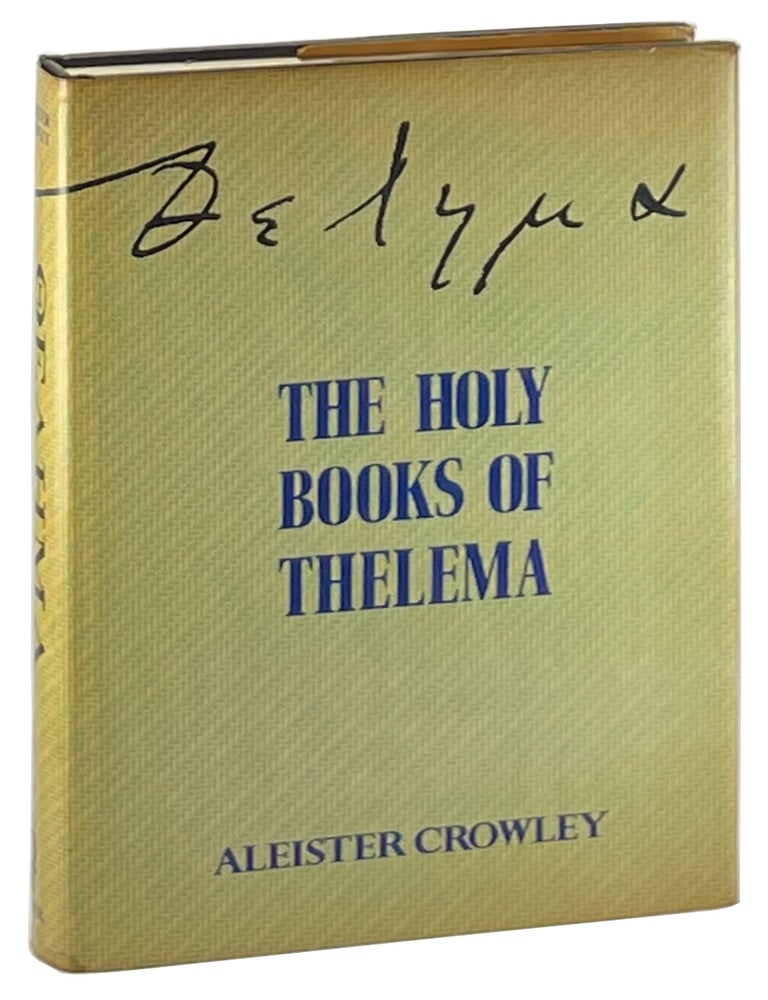 Item #3959 &Theta;E&Lambda;HMA : The Holy Books of Thelema. Aleister Crowley.