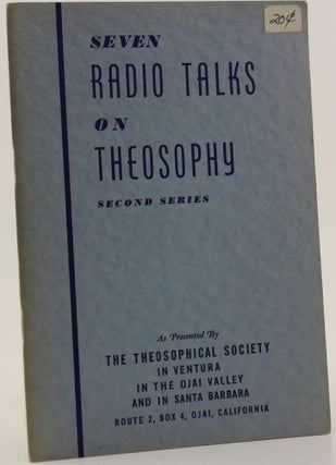 Item #437 Seven Radio Talks on Theosophy