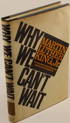 Item #625 Why We Can't Wait. Martin Luther King Jr