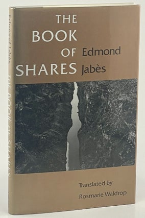 Item #690 The Book of Shares. Edmond Jabes