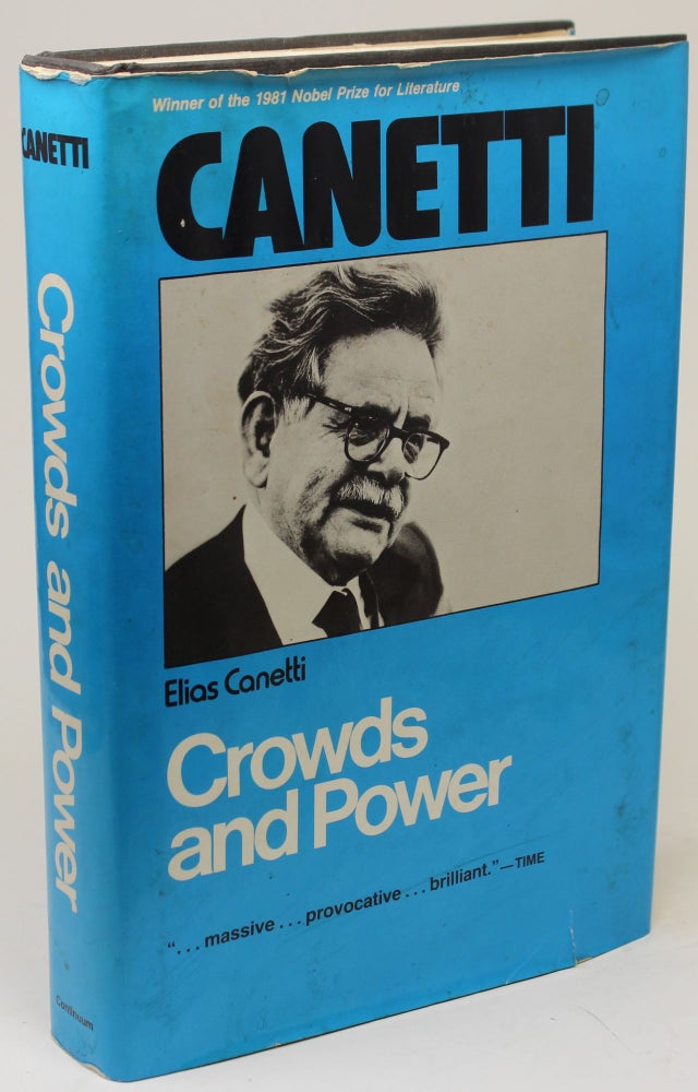 Item #786 Crowds and Power. Elias Canetti.